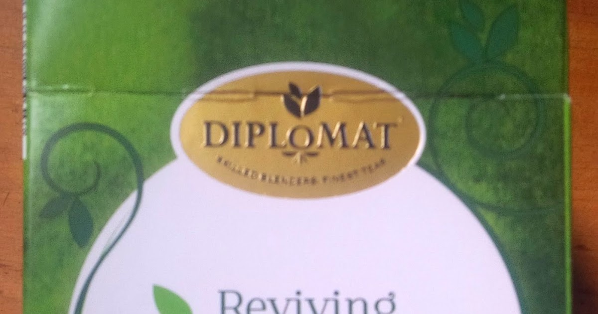 Smell the tea and coffee Aldi Diplomat Reviving Peppermint