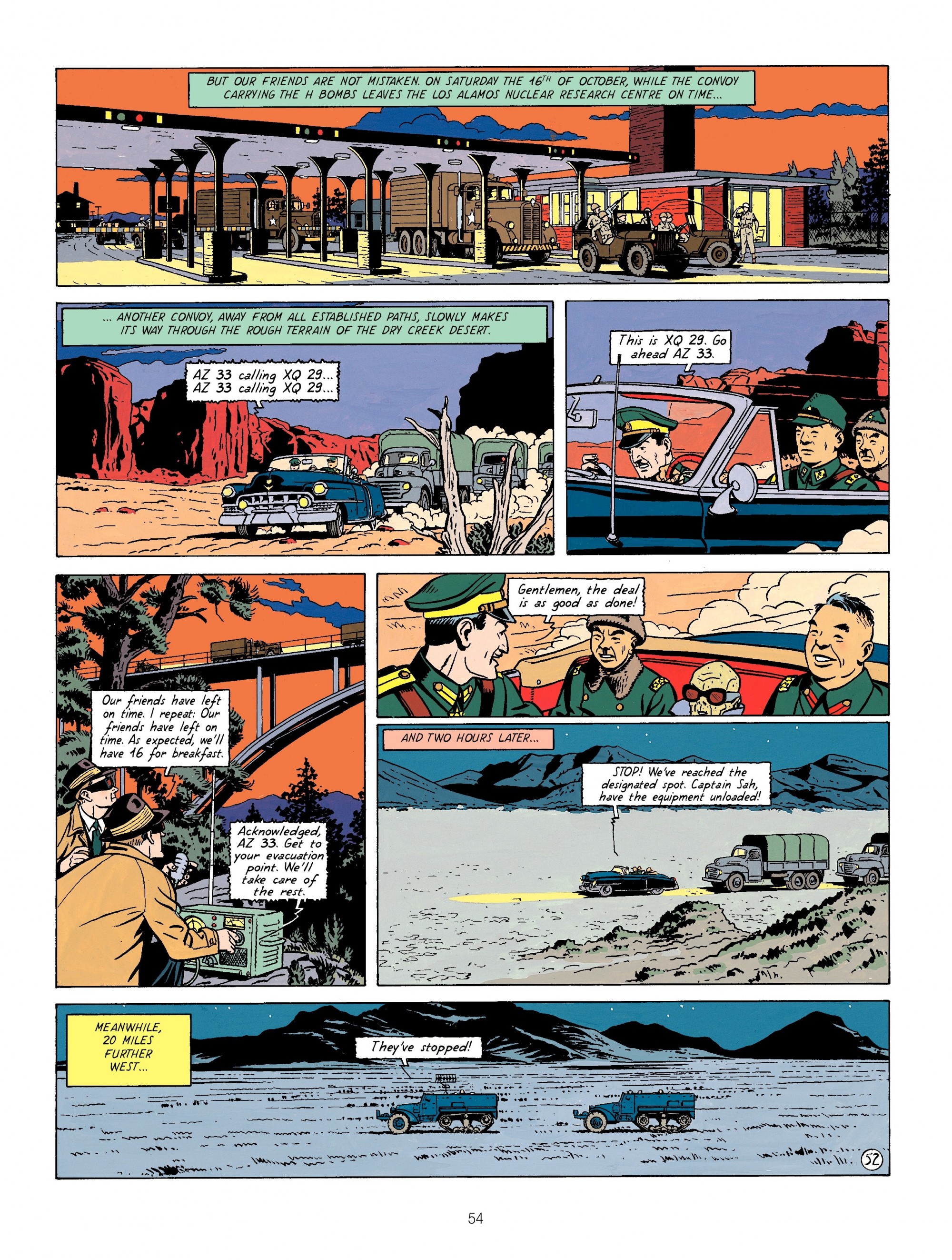 Read online Blake & Mortimer comic -  Issue #5 - 54