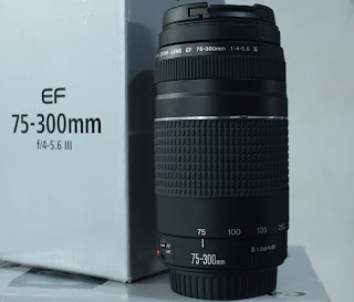 Lensa Tele Canon 75-300mm III