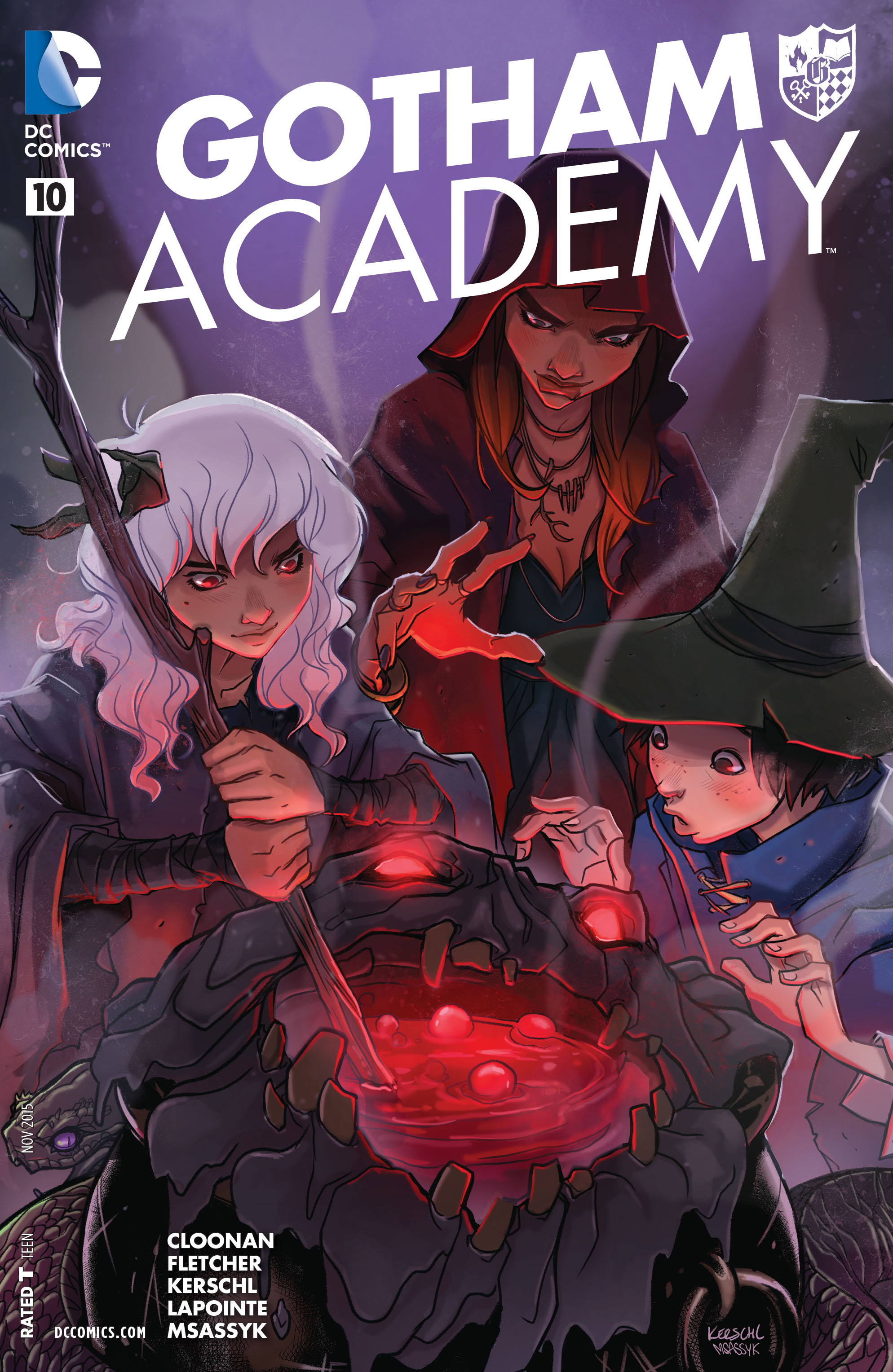 Read online Gotham Academy comic -  Issue #10 - 1