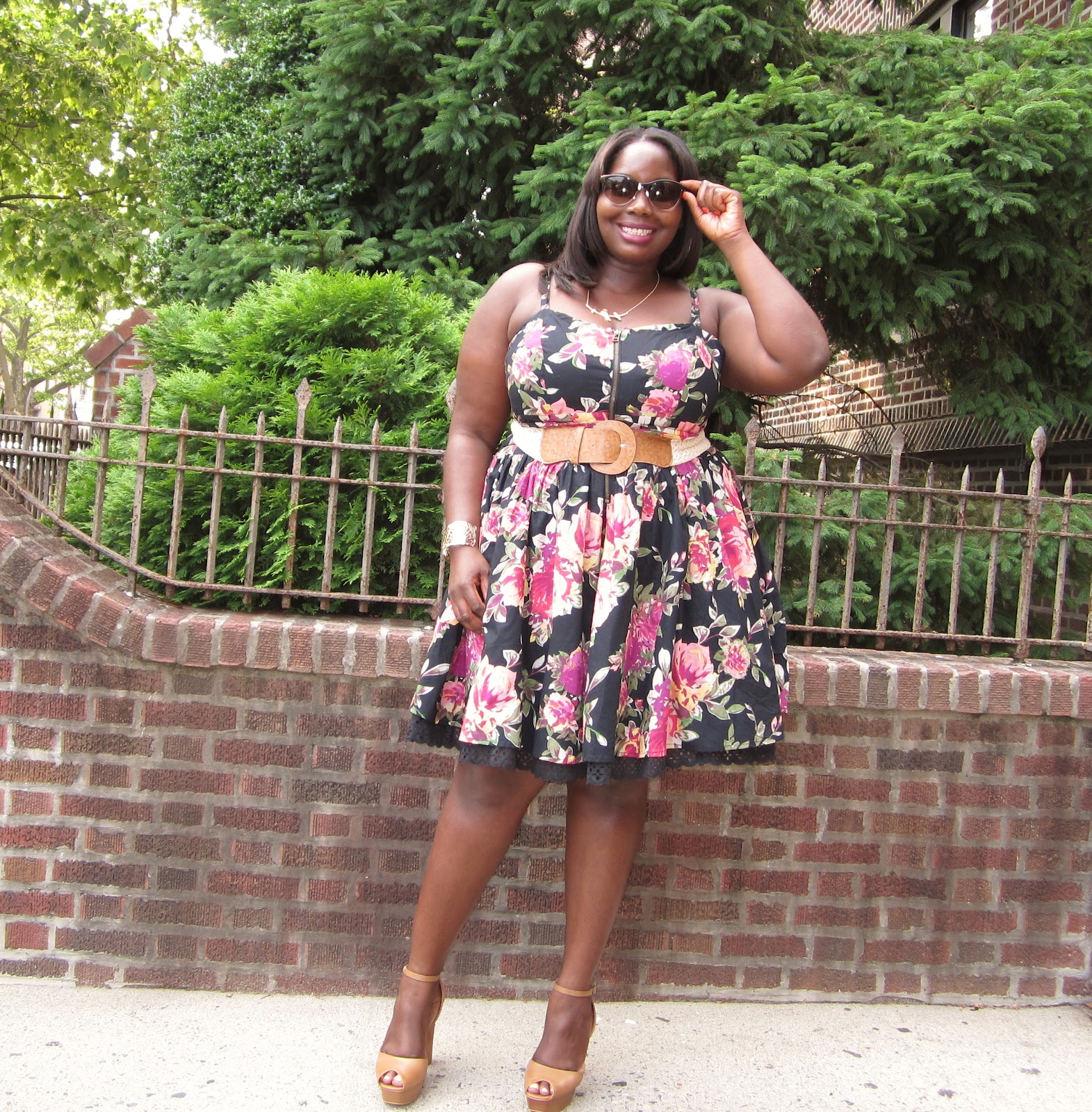 STYLE JOURNEY: THE FUN AND FLIRTY FLORAL DRESS - Stylish Curves