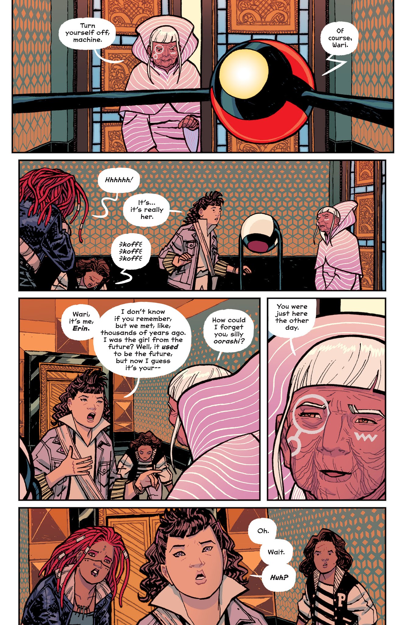 Read online Paper Girls comic -  Issue #23 - 22