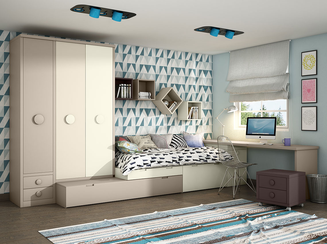 Como decorar un dormitorio juvenil