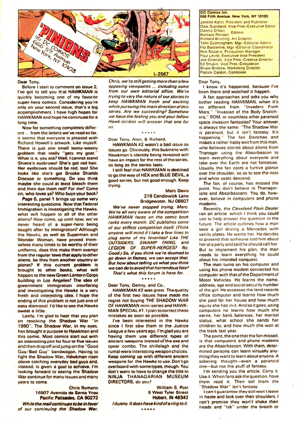 Hawkman (1986) Issue #6 #6 - English 24