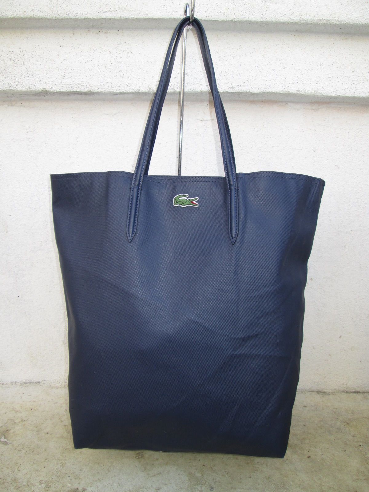 d0rayakEEbaG Authentic LACOSTE Dark Blue Tote Bag(SOLD)