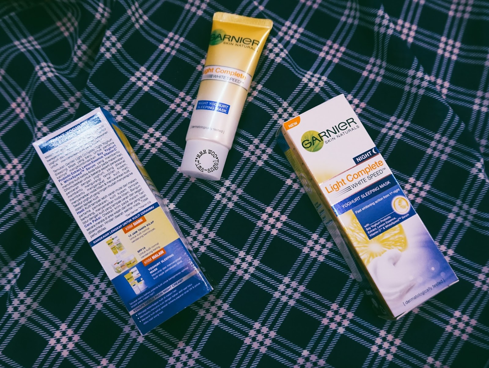 Review Garnier Yogurt Sleeping Mask