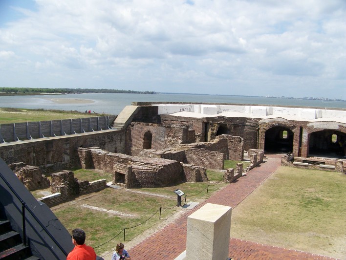Mannix on Manatee: Journey to Fort Sumter reflective ferry ride