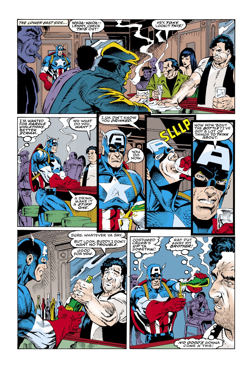 Read online Captain America (1968) comic -  Issue #425 - 9