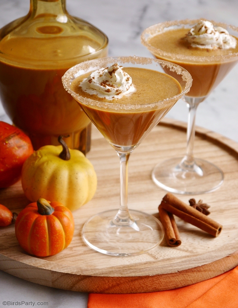 Homemade Pumpkin Spice Liqueur Recipe