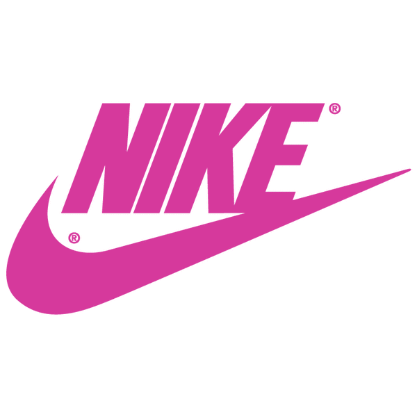 fuschia nike logo