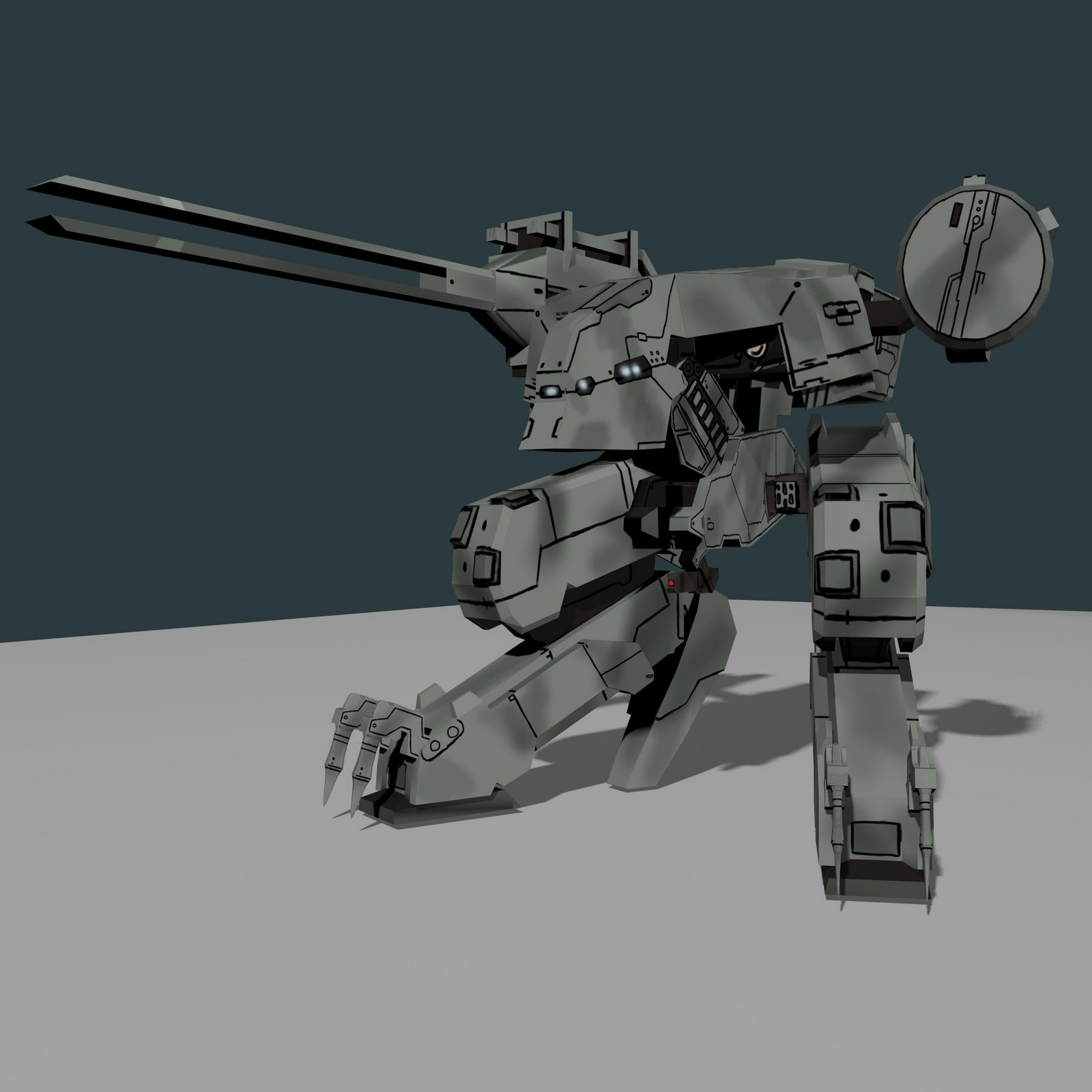 Sean Gannon XB2002 3D Metal Gear Rex Sean Gannon XB2002 3D Metal Gear Rex