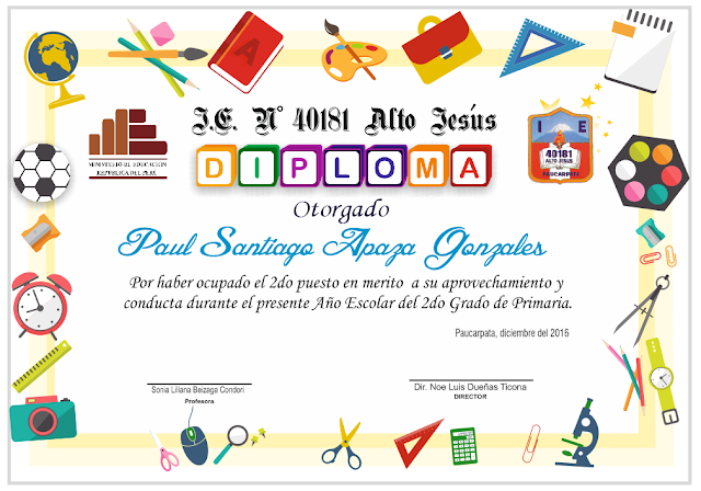 Hermosos Certificados Y Diplomas Para Editar E Imprimir La Web
