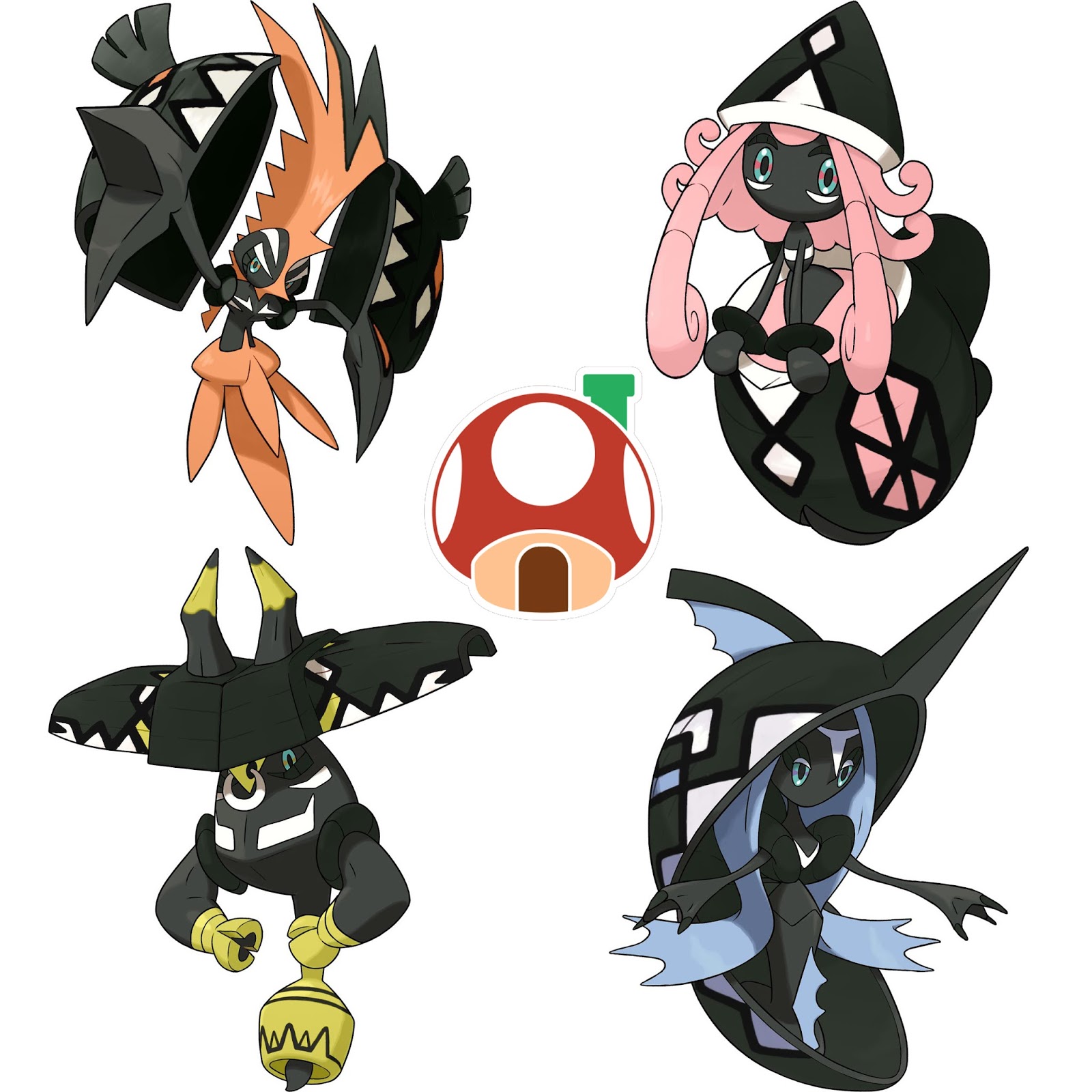 Pokémon Ultra Sun & Moon – Exclusivos de cada versão – Pokémon Mythology