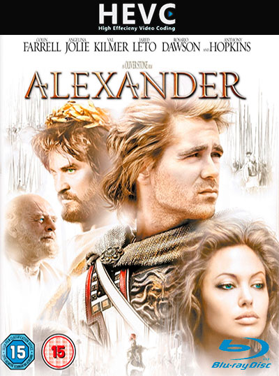 Alexander (2004) 1080p BDRip HEVC Latino-Inglés [Subt. Esp] (Aventuras. Histórico)