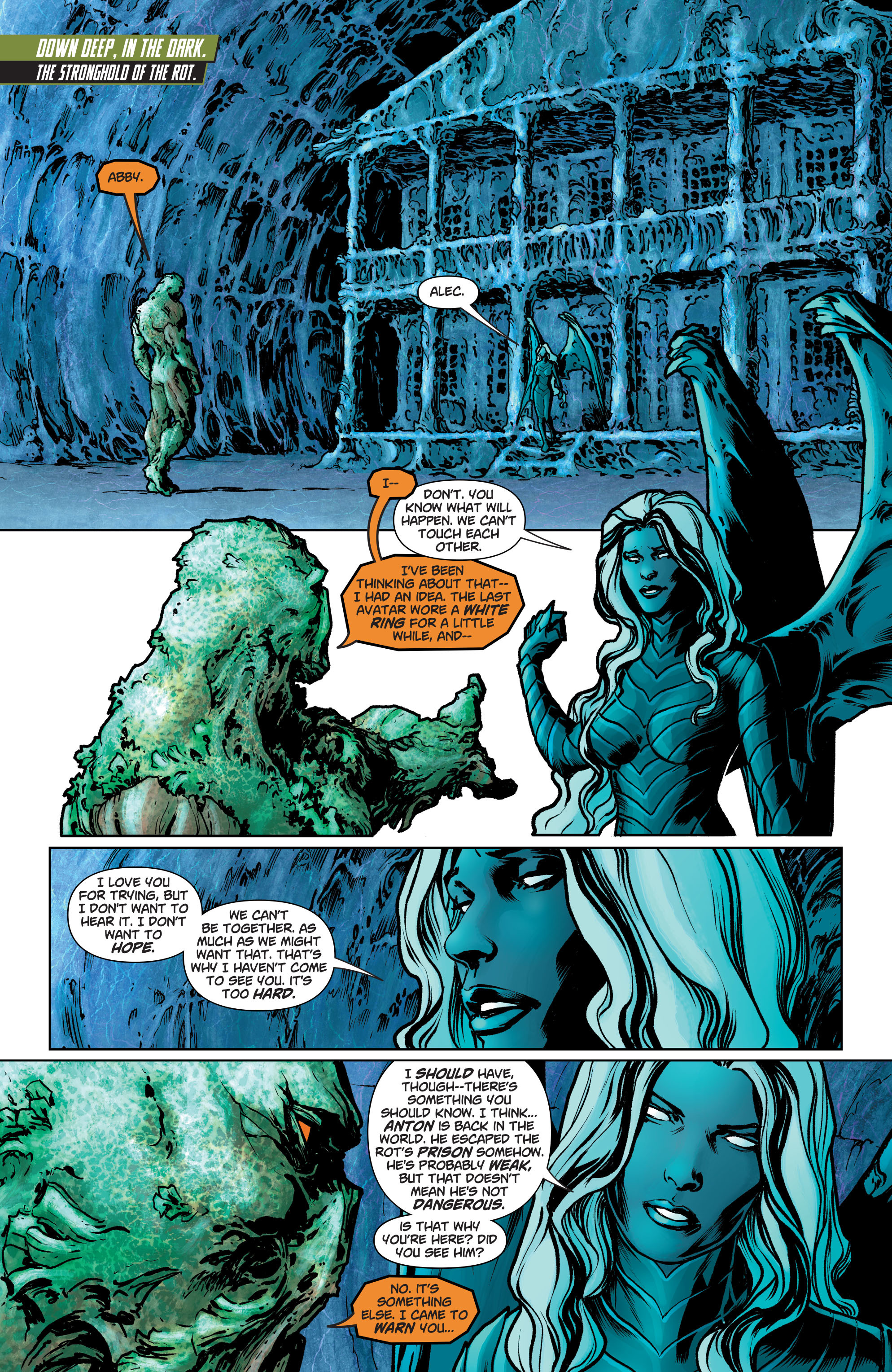 Read online Swamp Thing (2011) comic -  Issue #36 - 13