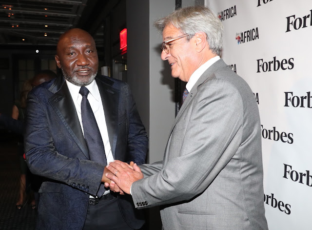 Aiteo staff dazzled in New York when their boss picks Forbes awards (pictures)