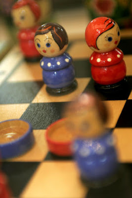 Chess set, Belarus