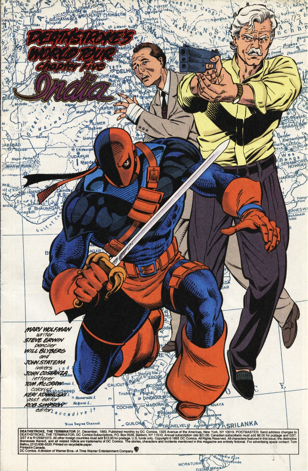 Read online Deathstroke (1991) comic -  Issue #31 - 2