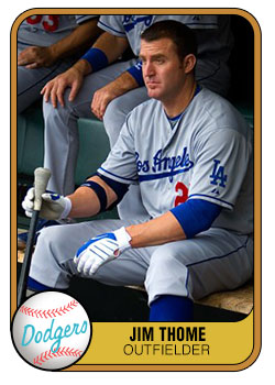 Dodgers Blue Heaven Congrats Jim Thome You Re A Hall Of