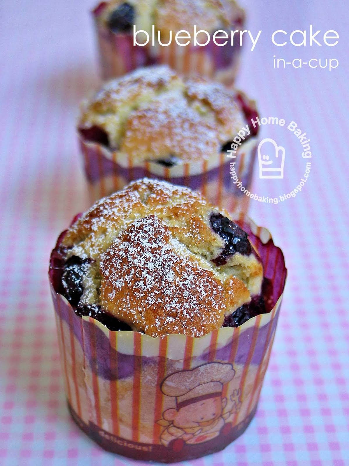 Happy Home Baking cake in a cup