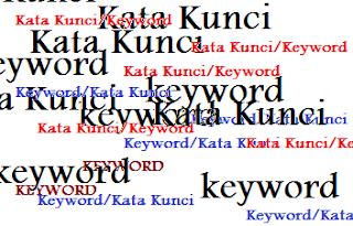 Kata Kunci - Keyword Blog