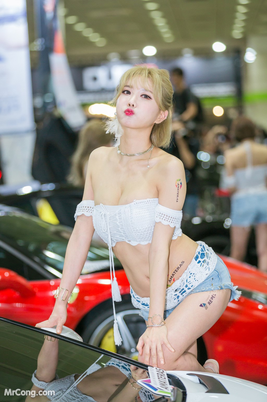 Heo Yoon Mi&#39;s beauty at the 2017 Seoul Auto Salon exhibition (175 photos) photo 7-11