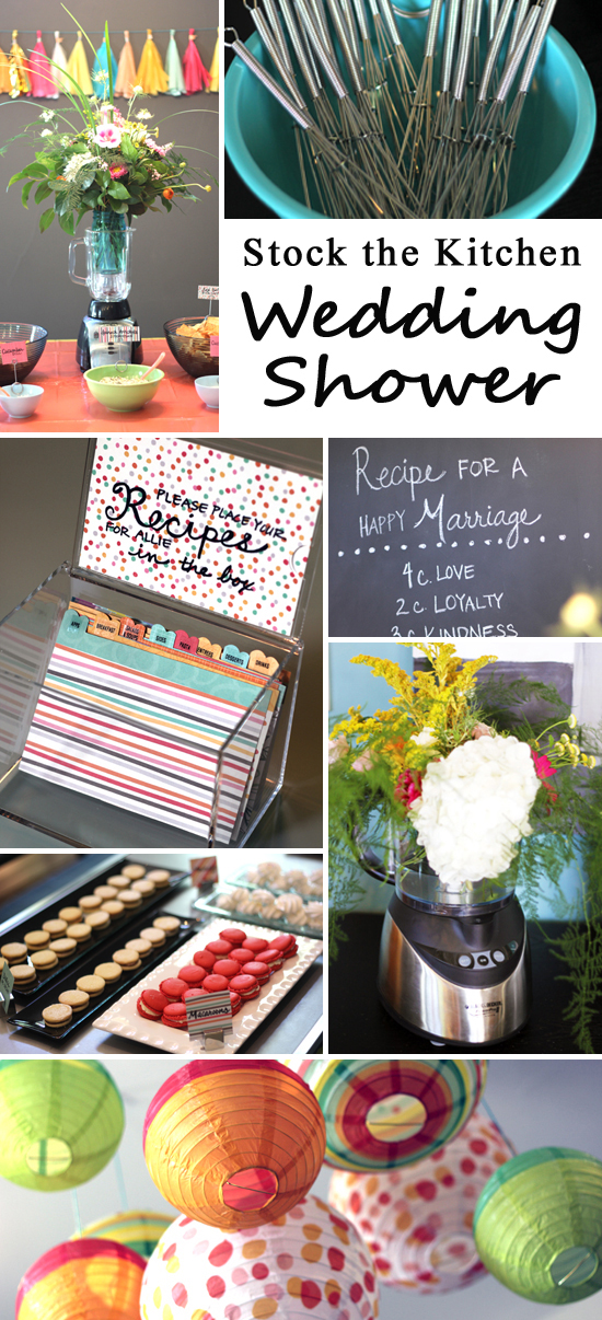 {entertaining with style} Stock the Kitchen Wedding Shower Blue i