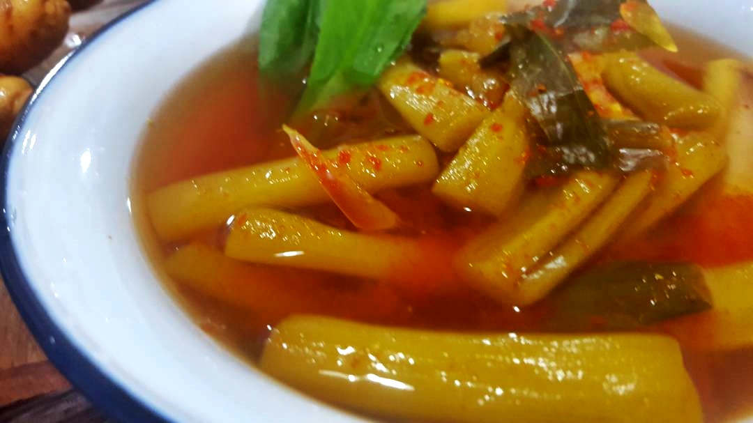 Resepi Asam Rebus Batang Keladi Ringkas Resepi Malaya