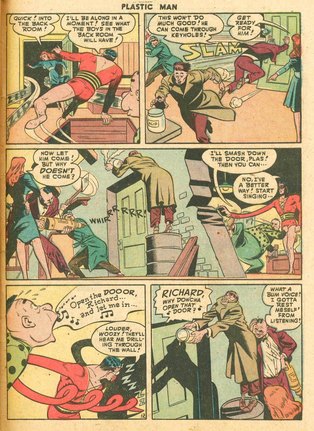 Read online Plastic Man (1943) comic -  Issue #10 - 47