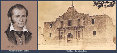 James Bowie. American Pioneer and Freemason. The Alamo. Texas. by Travis Simpkins