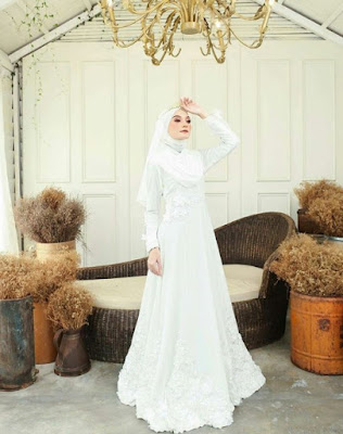 model hijab pengantin terbaru