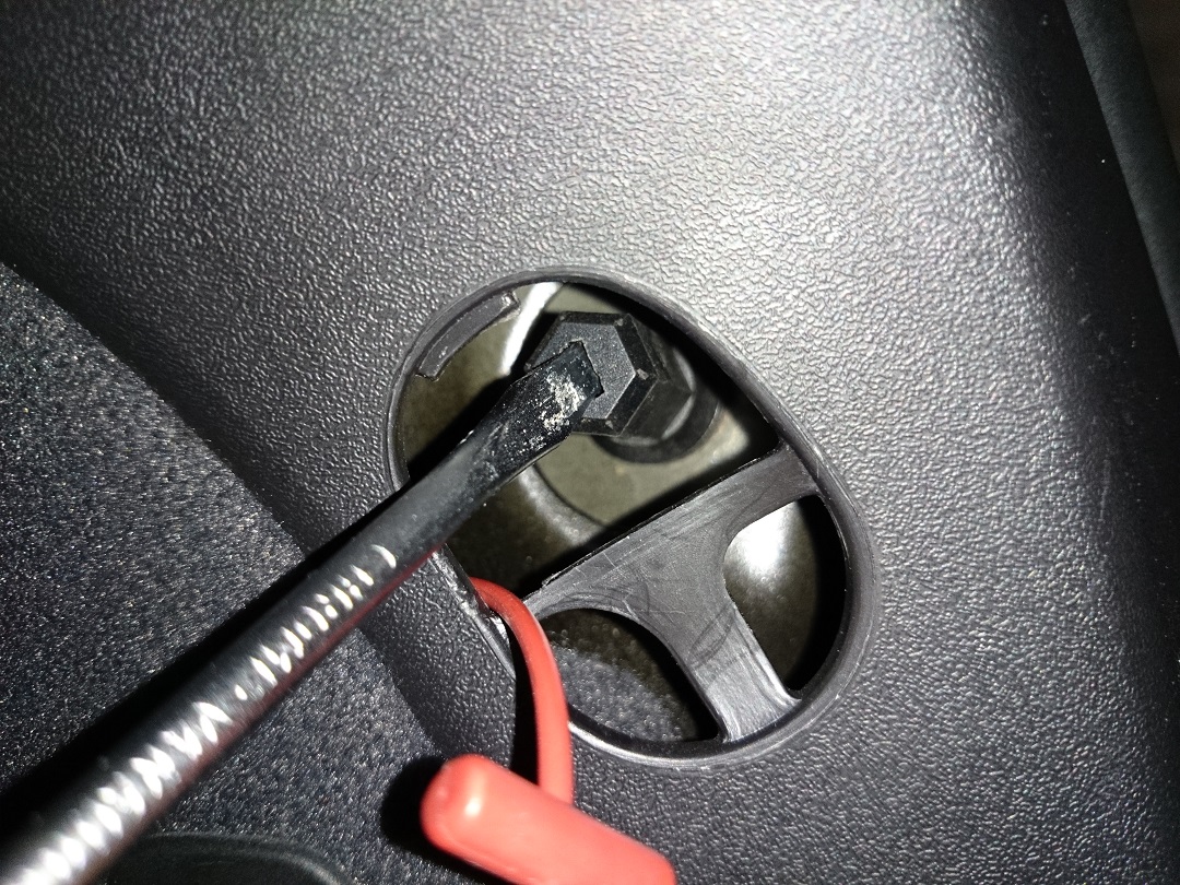 John Koshy: Oh, oh time to replace the right brake light bulb in