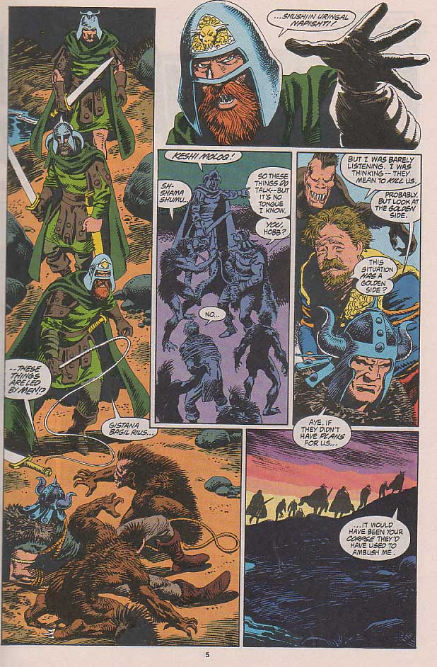 Read online Conan the Barbarian (1970) comic -  Issue #263 - 6