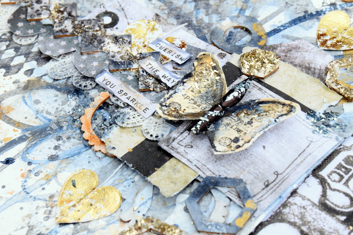 Mixed Media Place Mixed Media Collage by Sylwia