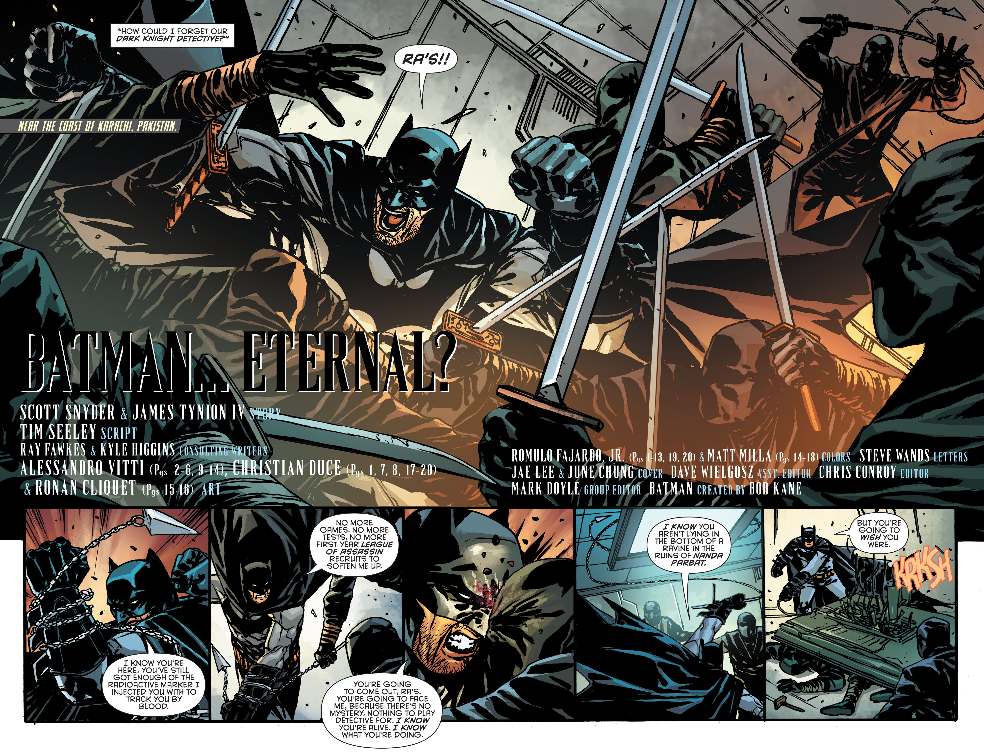 Read online Batman Eternal comic -  Issue #46 - 3