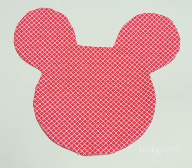 Mantelito individual con bolsillo con forma de Minnie