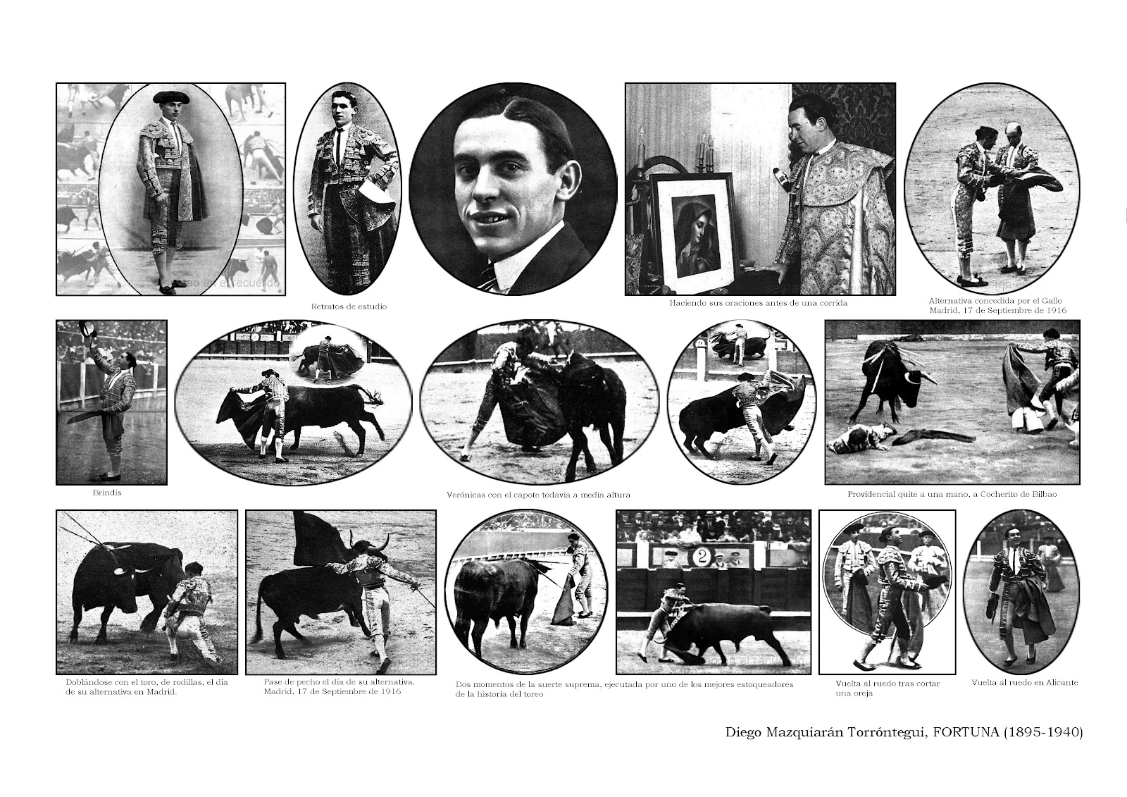 La Fiesta prohibida, por Manuel Hernández. FORTUNA / VARELITO/ NICANOR