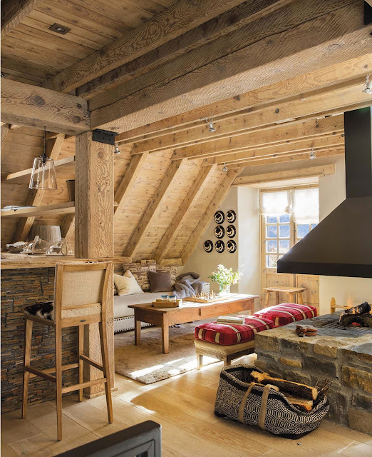 Charming rustic cabin in the Pyrenees mountains