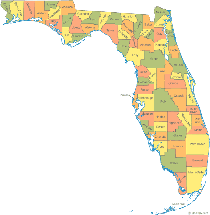 Actas, Partidas, Certificados de Florida, USA