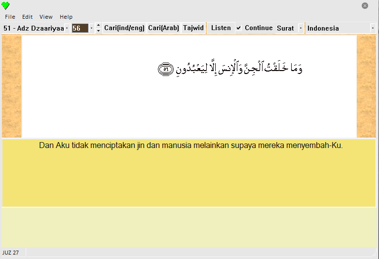 download aplikasi al quran dan terjemahan untuk hp java