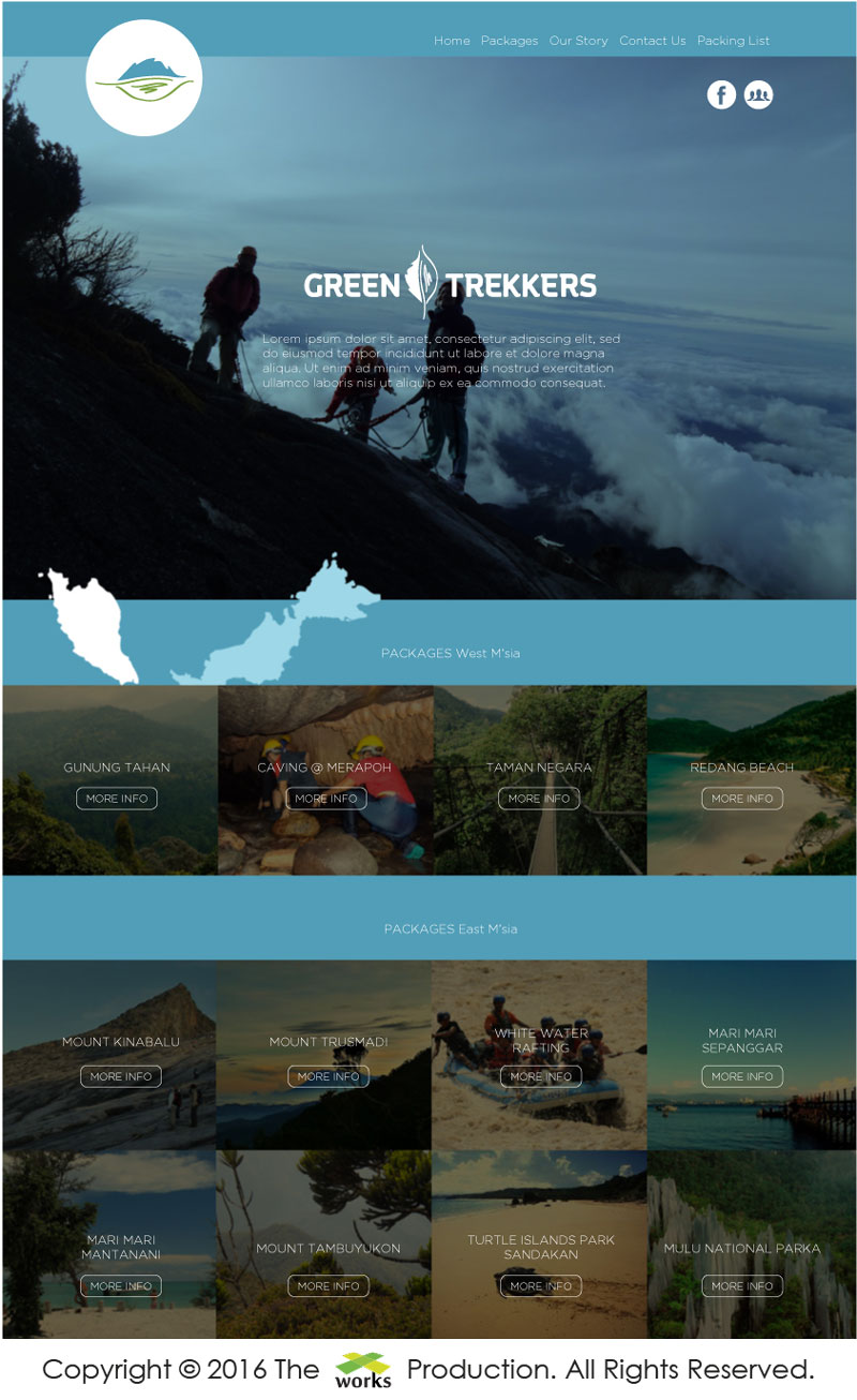 GreenTrekkers, Traveling Packages