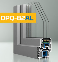 Okno Dako DPQ 82AL PCV - aluminiowe