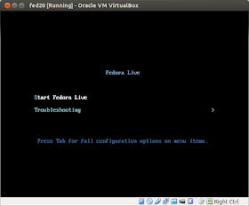 DriveMeca instalando Linux Fedora 20