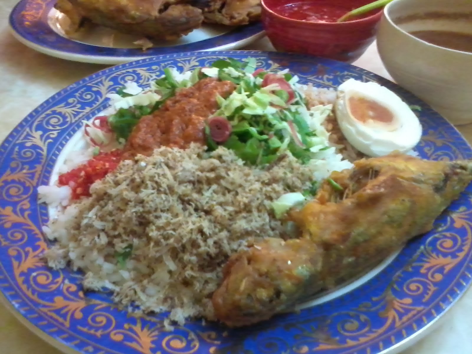 Nasi kerabu RM6 Ourkizuna