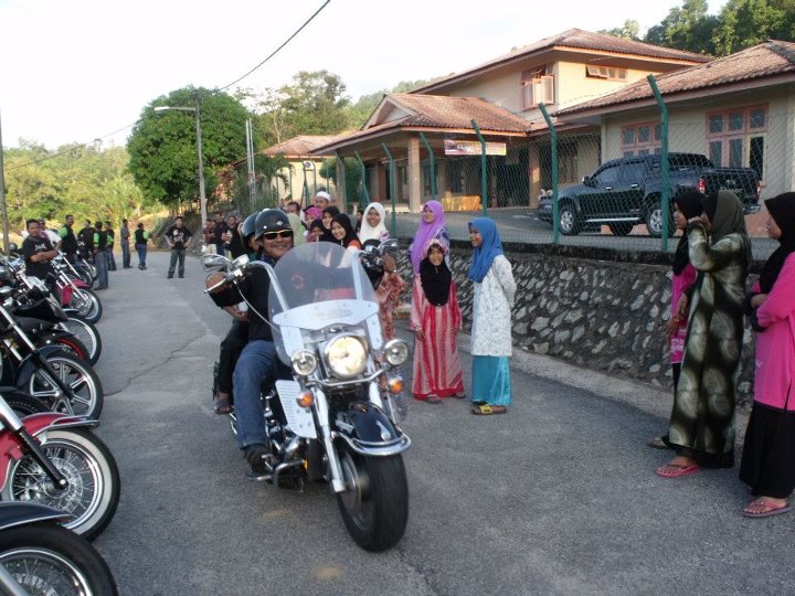 TERAP BIKERS: Konvoi Amal ke Rumah Gemilang Daerah Sik, Kedah