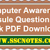 Computer Awareness capsule Question Bank PDF Download