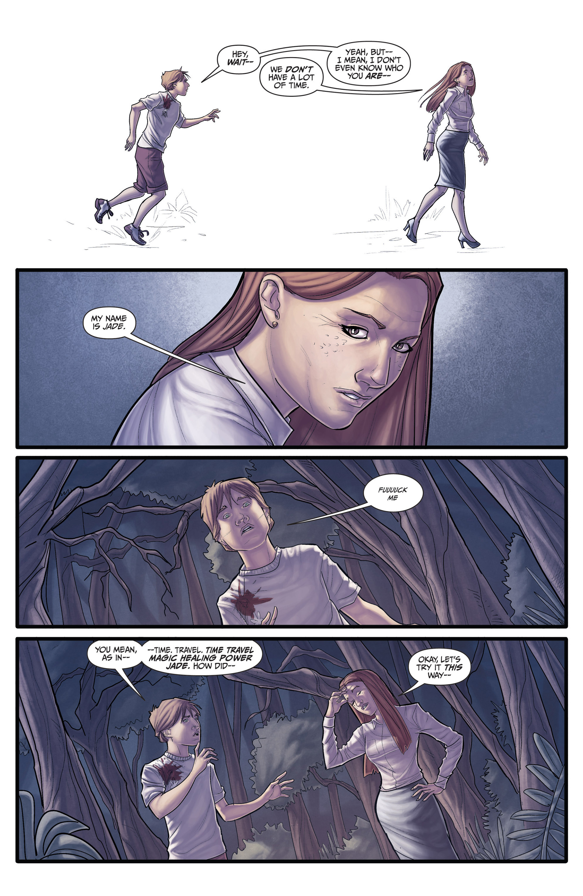 Read online Morning Glories comic -  Issue #25 - 24