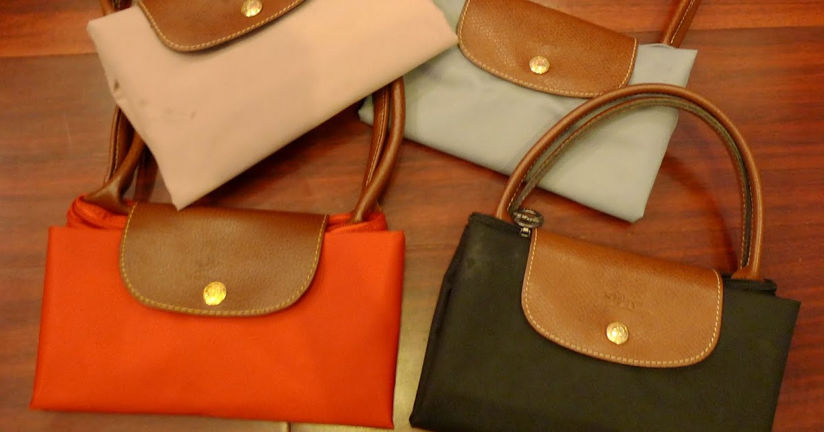Longchamp Authenticated Pliage Leather Handbag