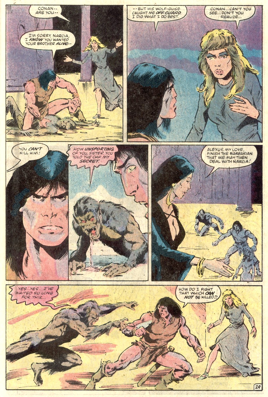 Read online Conan the Barbarian (1970) comic -  Issue # Annual 8 - 31