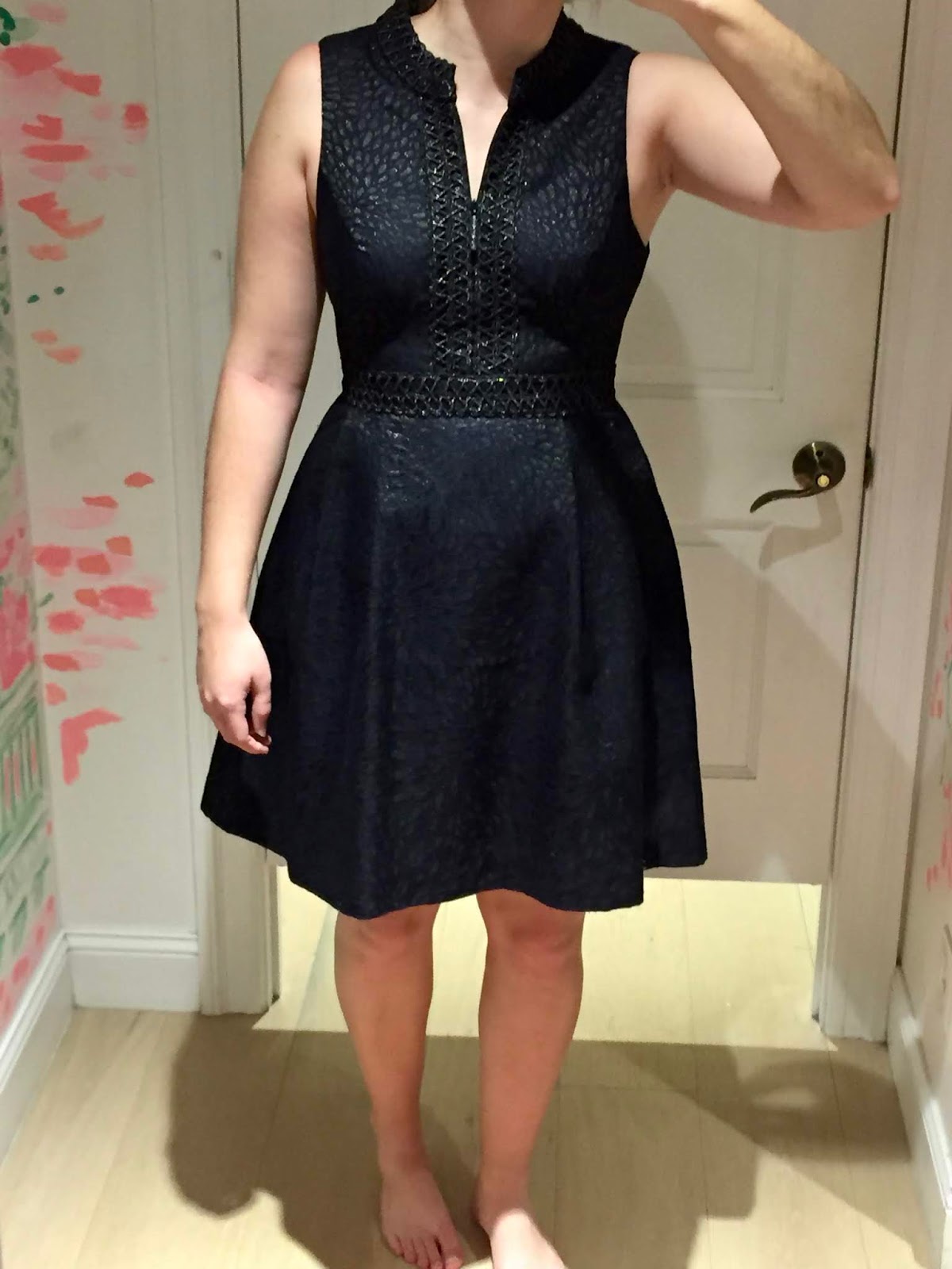 lilly pulitzer ophelia metallic swing dress